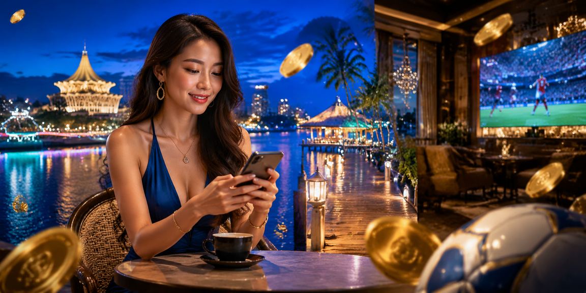 Pengguna Kuching mengakses kasino mudah alih 409 melalui telefon pintar semasa waktu lapang